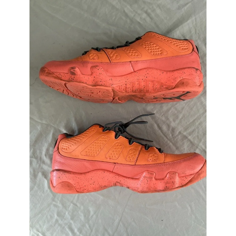 Air Jordan 9 Retro Low Bright Mango 2016 Men's Size 12